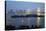 Rainbow Bridge from Odaiba, Tokyo, Japan, Asia-Stuart Black-Stretched Canvas