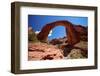 Rainbow Bridge, Lake Powell, Utah-George Oze-Framed Photographic Print