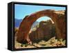 Rainbow Bridge National Monument is a Star Attraction at Lake Powell on the Utah Side-null-Framed Stretched Canvas