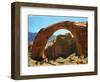 Rainbow Bridge National Monument is a Star Attraction at Lake Powell on the Utah Side-null-Framed Photographic Print