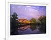 Rainbow Bridge Over Sheyenne River, Valley City, North Dakota, USA-Chuck Haney-Framed Photographic Print