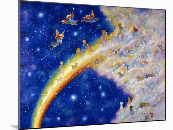 Rainbow Bridge-Bill Bell-Mounted Giclee Print