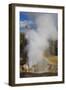 Rainbow Cast by Eruption of Riverside Geyser-Eleanor-Framed Photographic Print