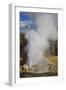 Rainbow Cast by Eruption of Riverside Geyser-Eleanor-Framed Photographic Print