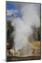 Rainbow Cast by Eruption of Riverside Geyser-Eleanor-Mounted Photographic Print