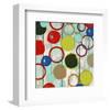 Rainbow Circles II-Yashna-Framed Art Print