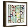 Rainbow Circles IV-Yashna-Framed Art Print