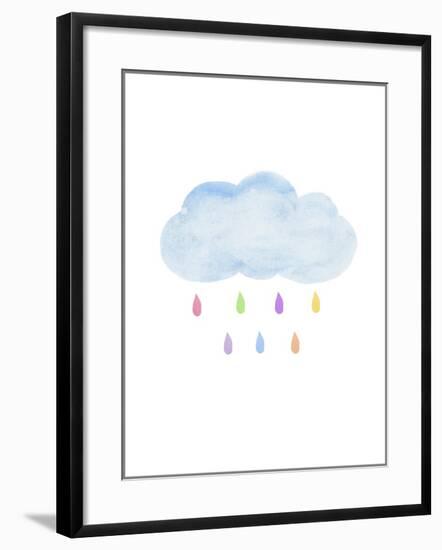 Rainbow Cloud-PI Juvenile-Framed Art Print