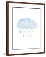 Rainbow Cloud-PI Juvenile-Framed Art Print
