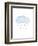 Rainbow Cloud-PI Juvenile-Framed Art Print