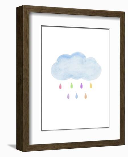 Rainbow Cloud-PI Juvenile-Framed Art Print