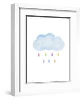 Rainbow Cloud-PI Juvenile-Framed Art Print