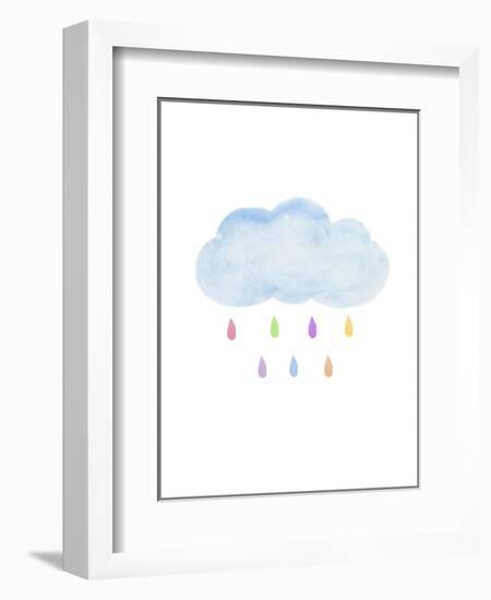 Rainbow Cloud-PI Juvenile-Framed Art Print