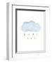 Rainbow Cloud-PI Juvenile-Framed Art Print