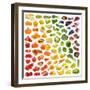 Rainbow Collection of Fruits and Vegetables-egal-Framed Photographic Print