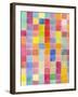 Rainbow Color Block 1-Beverly Dyer-Framed Art Print