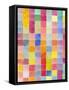 Rainbow Color Block 2-Beverly Dyer-Framed Stretched Canvas