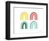 Rainbow Colors I-Ann Kelle-Framed Art Print