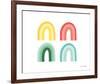 Rainbow Colors I-Ann Kelle-Framed Art Print