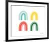 Rainbow Colors II-Ann Kelle-Framed Art Print