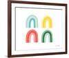 Rainbow Colors II-Ann Kelle-Framed Art Print