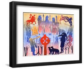 Rainbow Days, 2000-Gloria Wallington-Framed Giclee Print