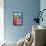 Rainbow Deckchairs-Peter Adderley-Framed Stretched Canvas displayed on a wall