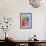 Rainbow Deckchairs-Peter Adderley-Framed Art Print displayed on a wall