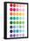 Rainbow Dots-Avalisa-Framed Poster