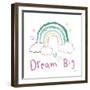 Rainbow Dream VII-Melissa Averinos-Framed Art Print