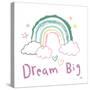 Rainbow Dream VII-Melissa Averinos-Stretched Canvas