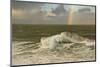 Rainbow, Early Morning, Seascape, Depoe Bay, Oregon, Usa-Michel Hersen-Mounted Photographic Print