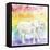 Rainbow Elephant-Tammy Kushnir-Framed Stretched Canvas