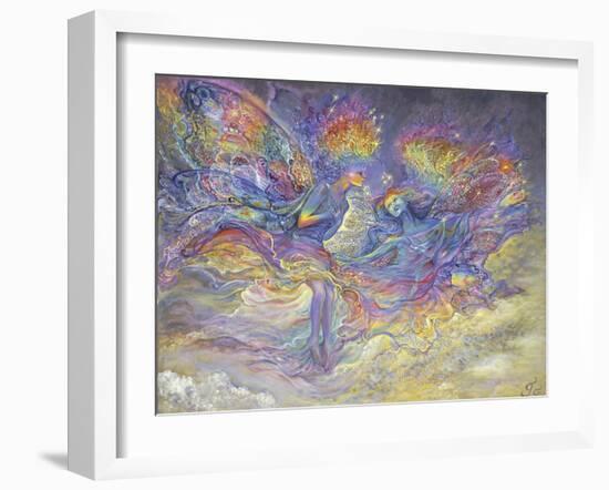 Rainbow Fairies-Josephine Wall-Framed Giclee Print