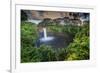 Rainbow Falls, Big Island, Hawaii, USA-Christian Kober-Framed Photographic Print