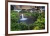 Rainbow Falls, Big Island, Hawaii, USA-Christian Kober-Framed Photographic Print