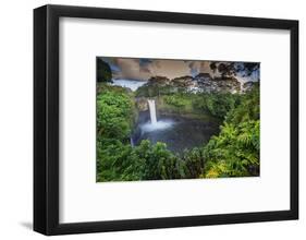 Rainbow Falls, Big Island, Hawaii, USA-Christian Kober-Framed Photographic Print