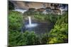 Rainbow Falls, Big Island, Hawaii, USA-Christian Kober-Mounted Photographic Print