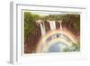 Rainbow Falls, Hilo, Hawaii-null-Framed Art Print