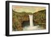 Rainbow Falls, Hilo, Hawaii-null-Framed Art Print