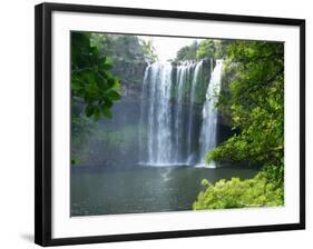 Rainbow Falls, Kerikeri, Northland, New Zealand-David Wall-Framed Photographic Print