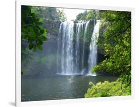 Rainbow Falls, Kerikeri, Northland, New Zealand-David Wall-Framed Photographic Print