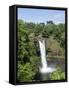 Rainbow Falls Near Hilo, Island of Hawaii (Big Island), Hawaii, USA-Ethel Davies-Framed Stretched Canvas