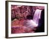 Rainbow Falls with Rainbow, Devil's Postpile National Monument, California, USA-Jerry Ginsberg-Framed Photographic Print