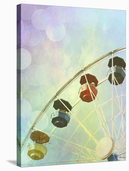 Rainbow Ferris Wheel II-Sylvia Coomes-Stretched Canvas