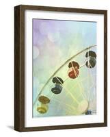 Rainbow Ferris Wheel II-Sylvia Coomes-Framed Photographic Print