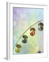 Rainbow Ferris Wheel II-Sylvia Coomes-Framed Photographic Print