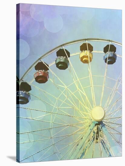 Rainbow Ferris Wheel III-Sylvia Coomes-Stretched Canvas