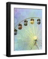 Rainbow Ferris Wheel III-Sylvia Coomes-Framed Photographic Print