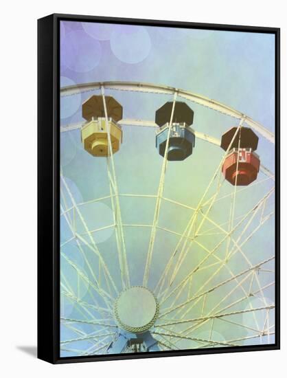 Rainbow Ferris Wheel IV-Sylvia Coomes-Framed Stretched Canvas